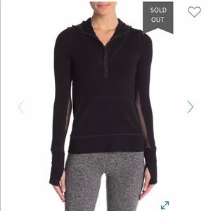 Free People Marlow Lightweight Mesh Hoodie sz S